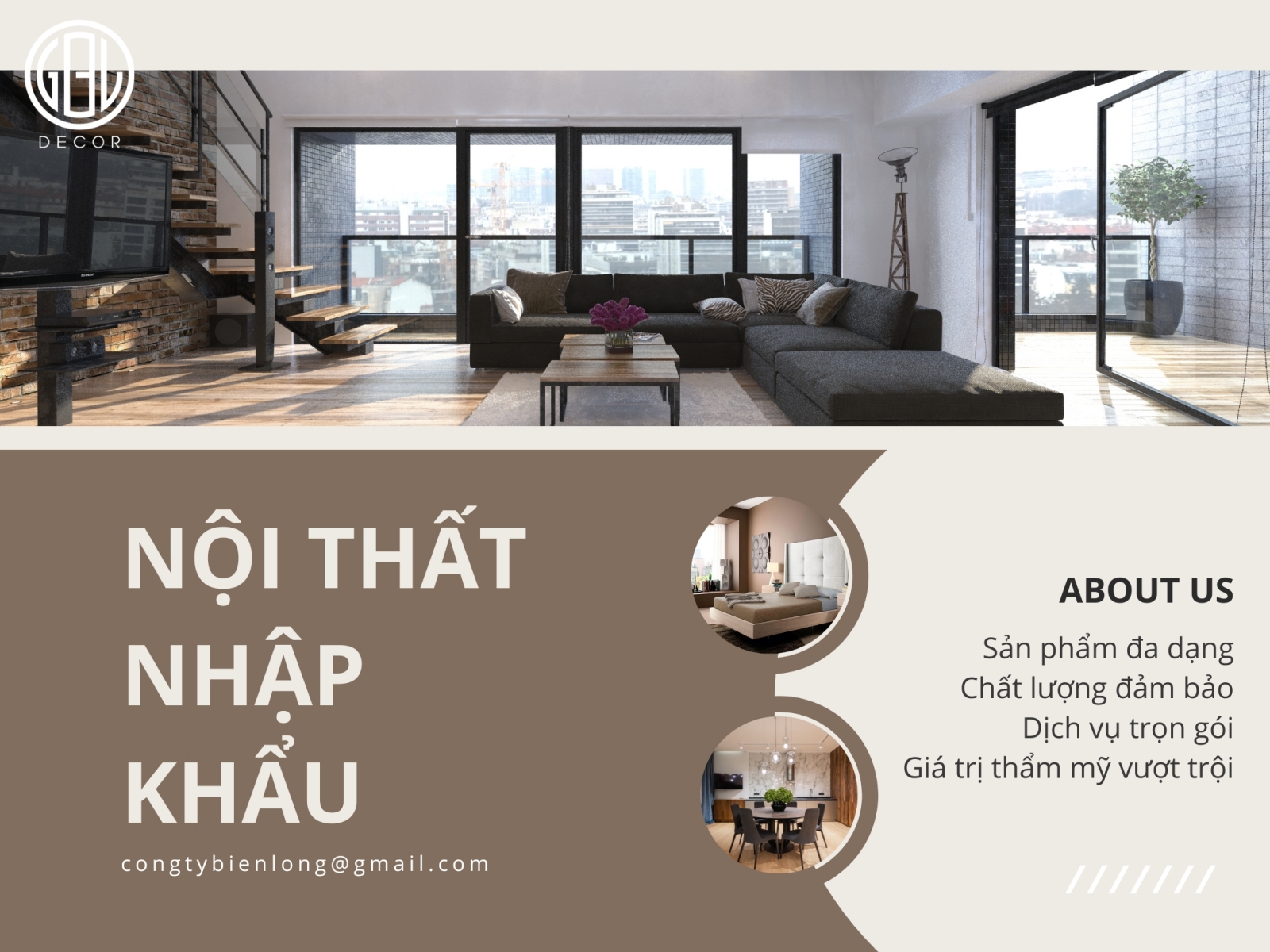 Nội thất nhập khẩu tại Cần Thơ